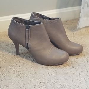 Madden Girl taupe booties